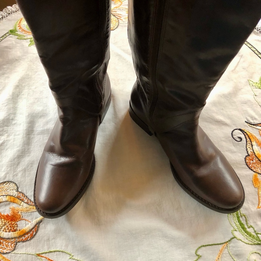 Steven by Steve Madden Sadie Knee High Riding Boot w/Elastic Back. 7.5W - Picture 9 of 16